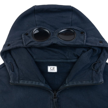 Vintage CP Company Goggle Hood Zip Up Hoodie Size M