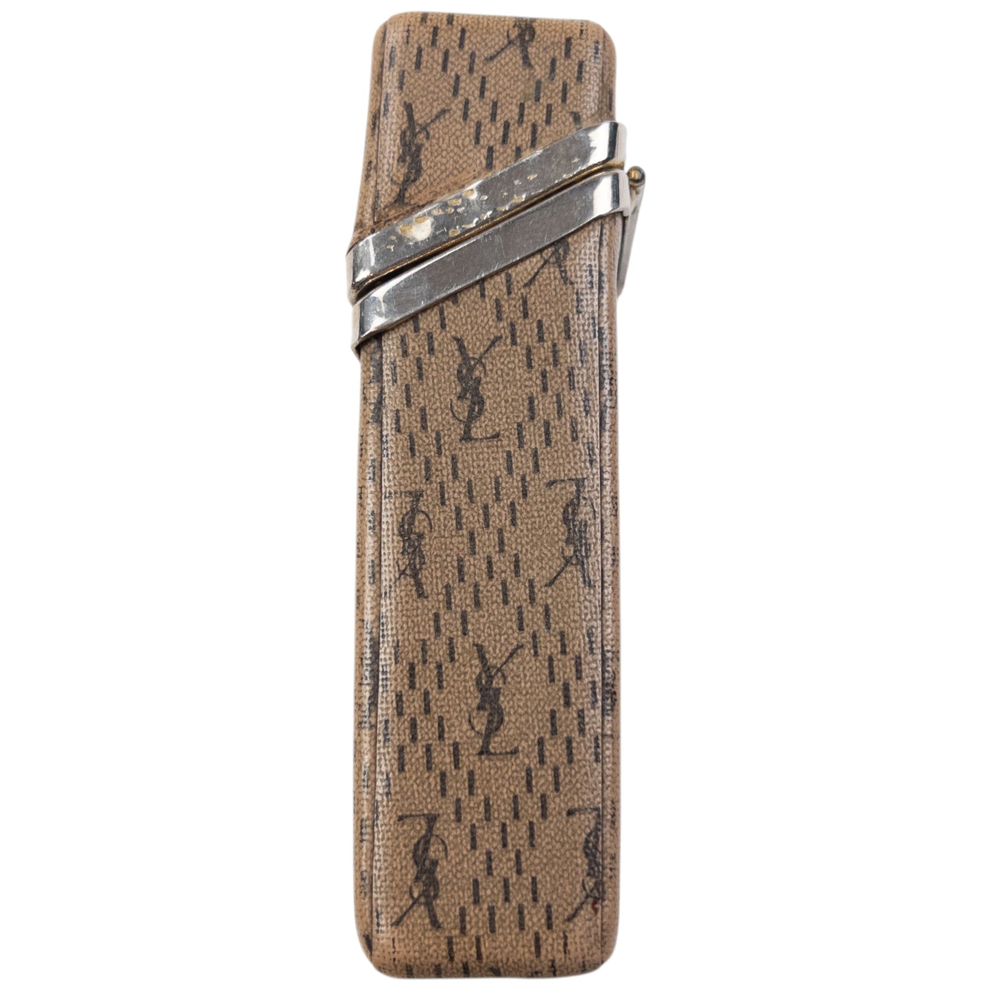 Vintage YSL Yves Saint Laurent Monogram Cigarette Carton Box