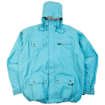 Vintage 2000s Oakley Zip Up Snowboarding Jacket Size XL