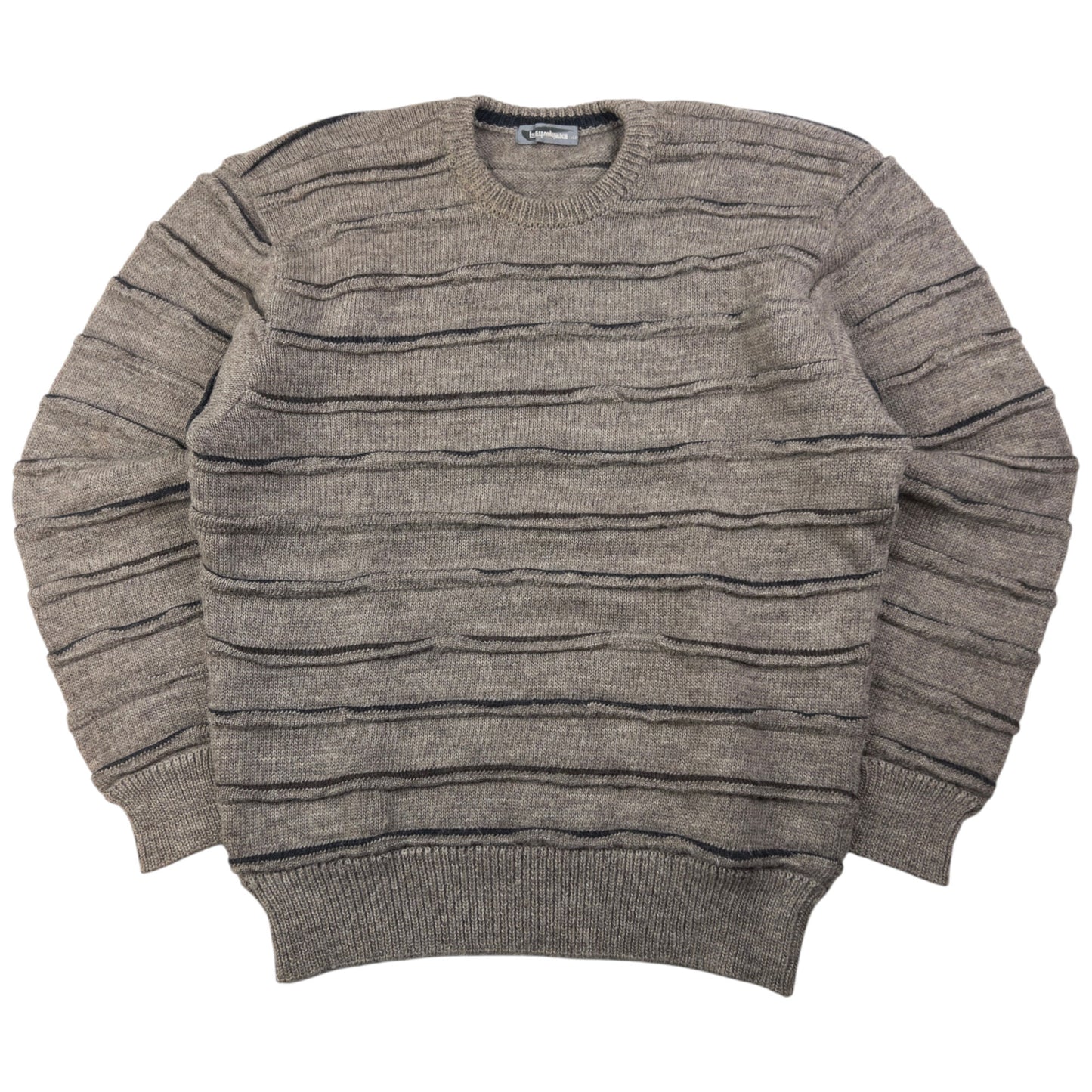 Vintage Issey Miyake Striped Knit Jumper Size L