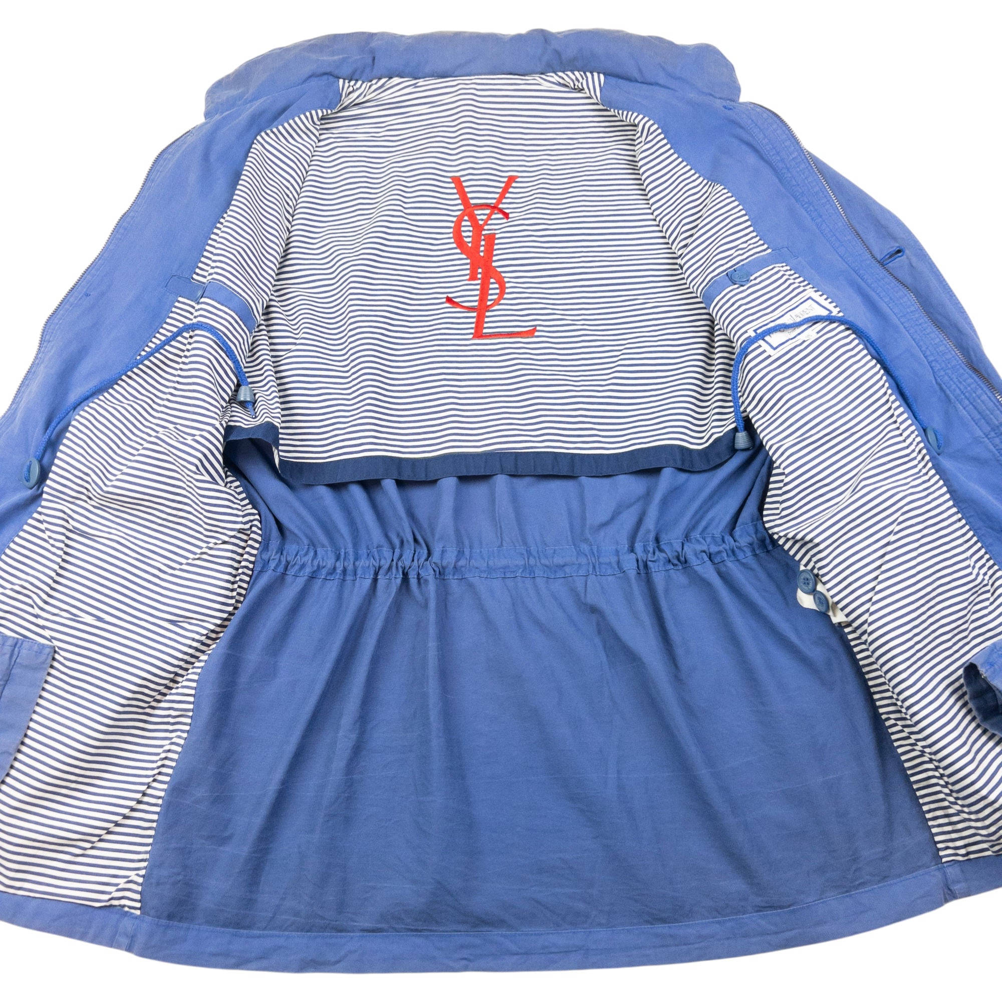 Vintage YSL Yves Saint Laurent Zip Up Jacket Size M