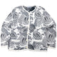 Vintage 80s YSL Yves Saint Laurent Pattern Cardigan Womens Size M