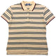 Vintage 2000s Burberry Blue Label Nova Stripe Polo Shirt Womens Size S