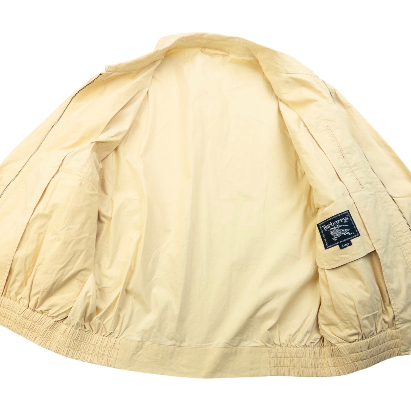Vintage 90s Burberry Zip Up Jacket Size M