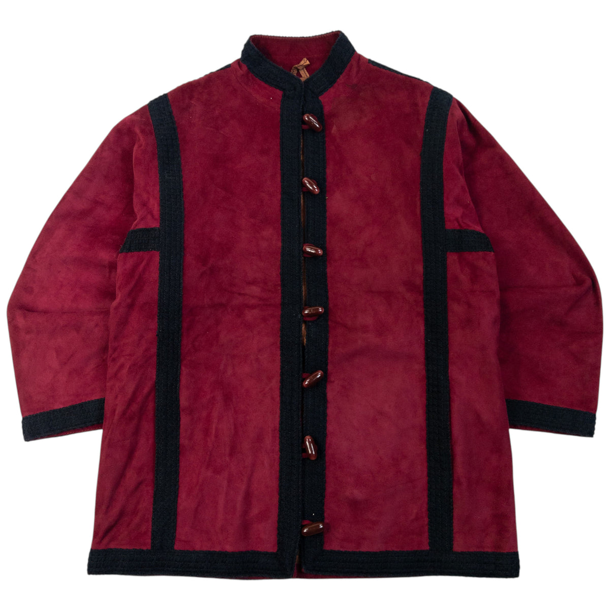 Vintage 80s YSL Yves Saint Laurent Suede Jacket Womens Size S