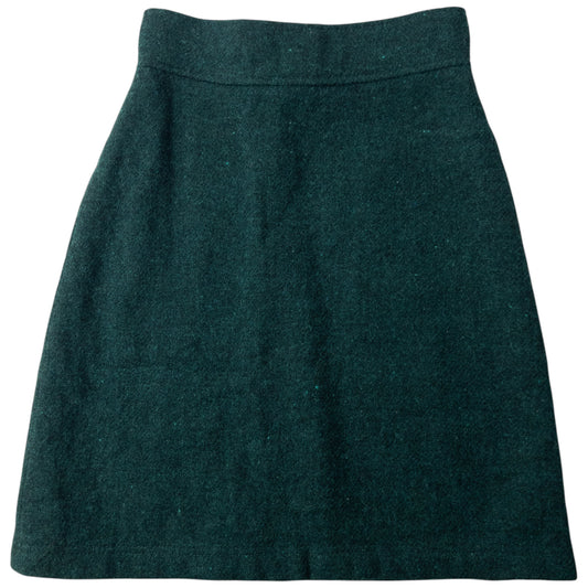 Vintage 2000s Miu Miu Wool Skirt Womens Size W24
