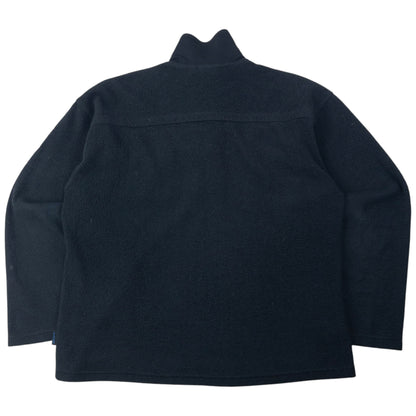 Vintage 90s Versace Jeans Couture Q Zip Fleece Sweatshirt Size S