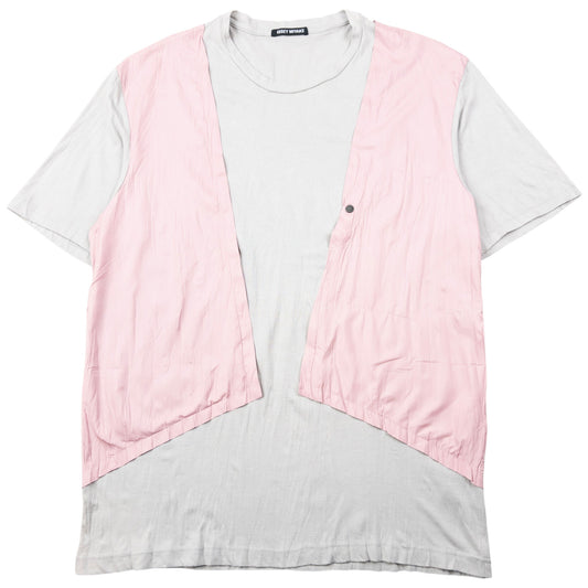Vintage 2000s Issey Miyake Layered T Shirt Size M