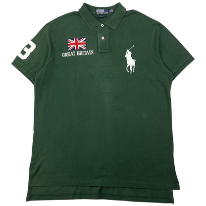 Vintage Polo Ralph Lauren Great Britain Polo Shirt Size L