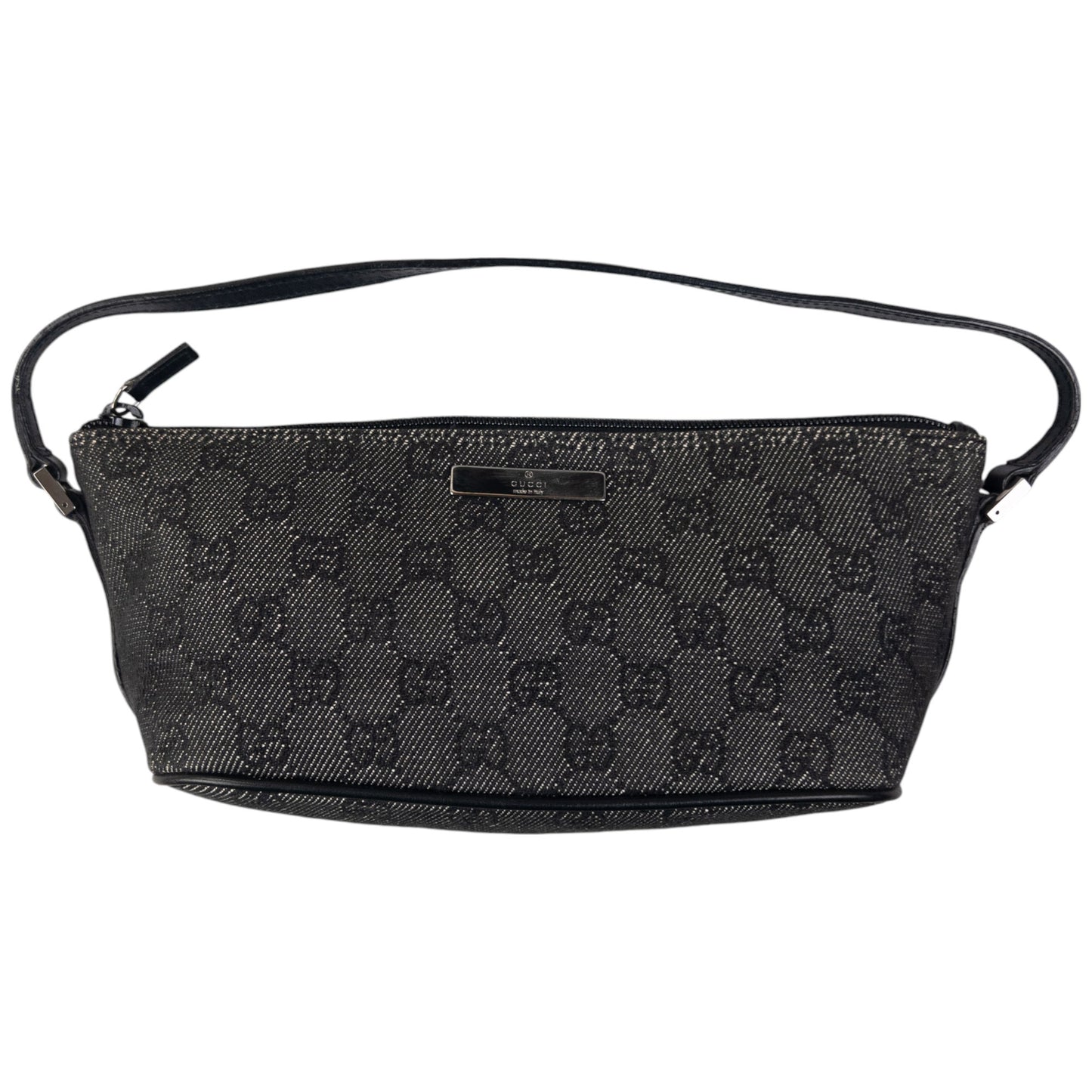 Vintage Gucci Monogram Mini Pochette Handbag
