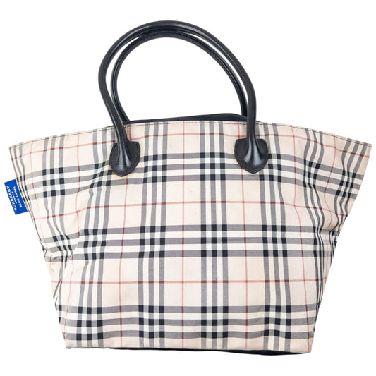 Vintage 2000s Burberry Blue Label Nova Check Handbag