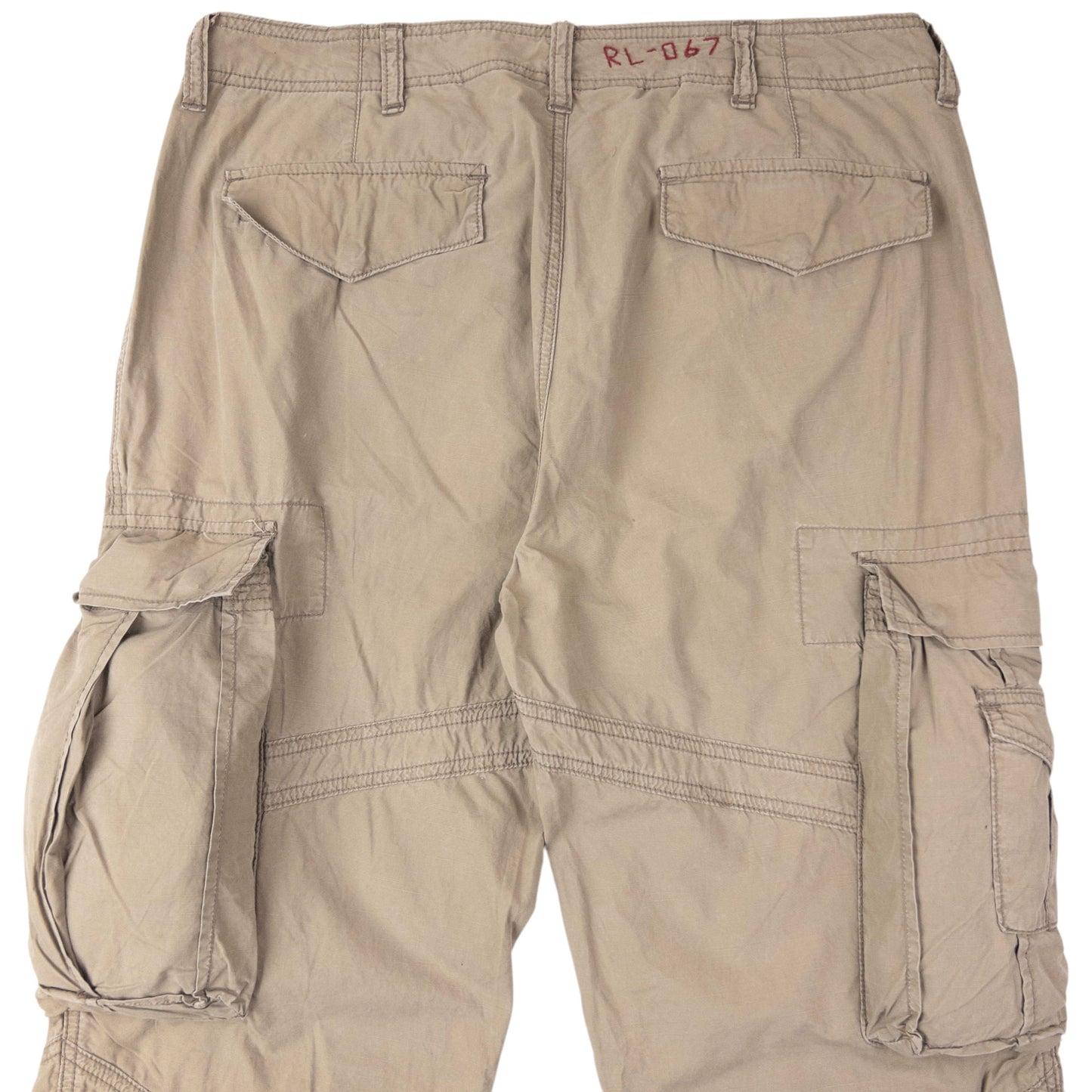 Vintage 90s Polo Ralph Lauren Cargo Trousers Size W35