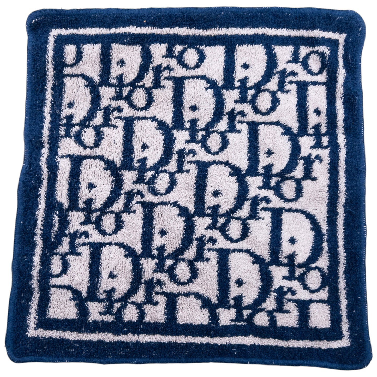 Vintage 90s Dior Monogram Flannel Towel
