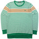 Vintage 2000s Burberry Black Label Striped Jumper Size S