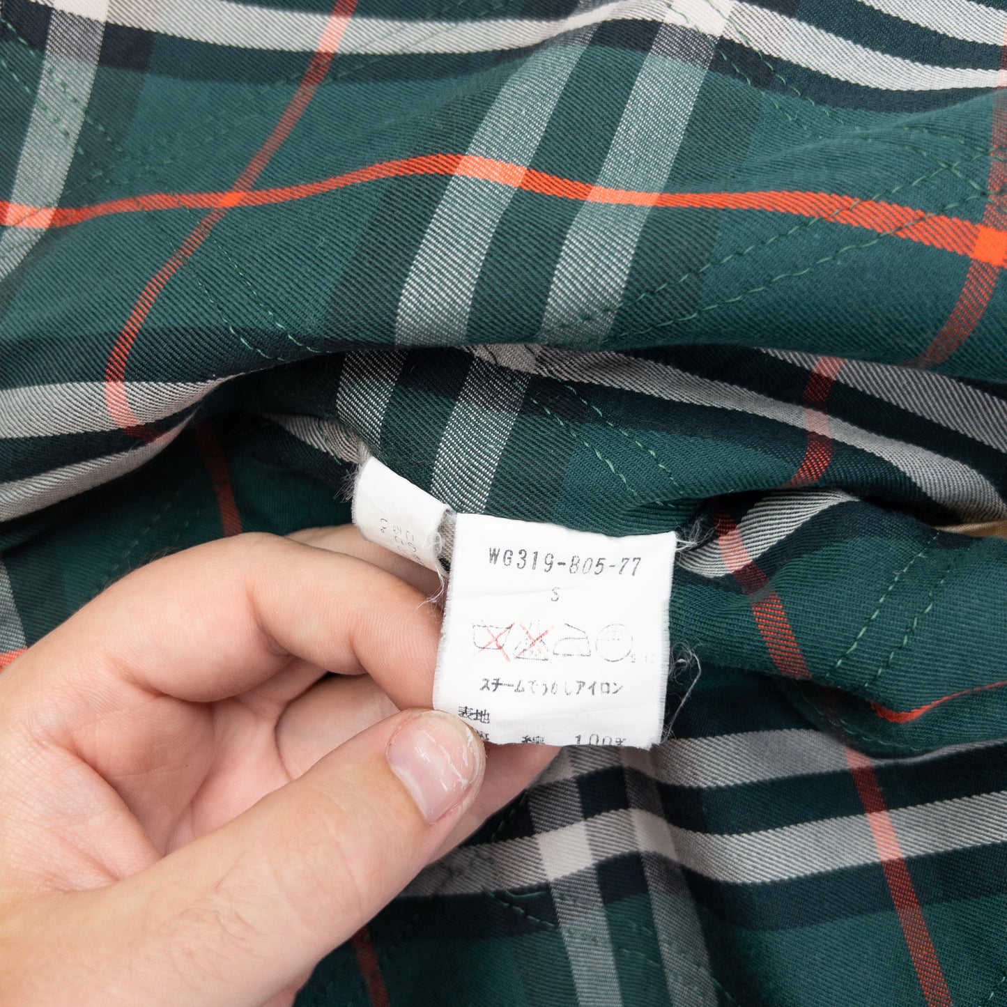 Vintage 90s Burberry Nova Check Lined Cropped Jacket Womens Size S