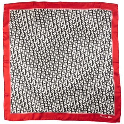 Vintage Dior Monogram Silk Scarf