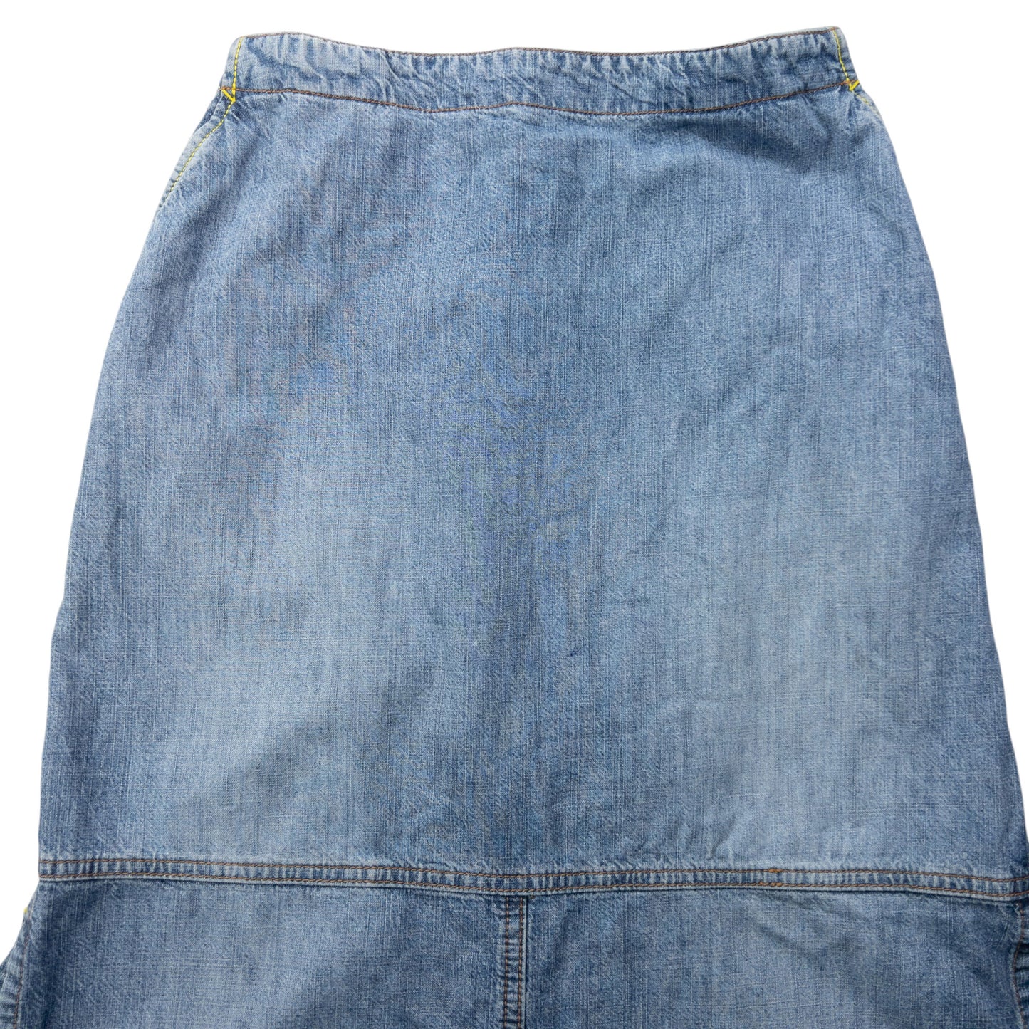 Vintage 2000s Armani Jeans Denim Maxi Skirt Womens Size M