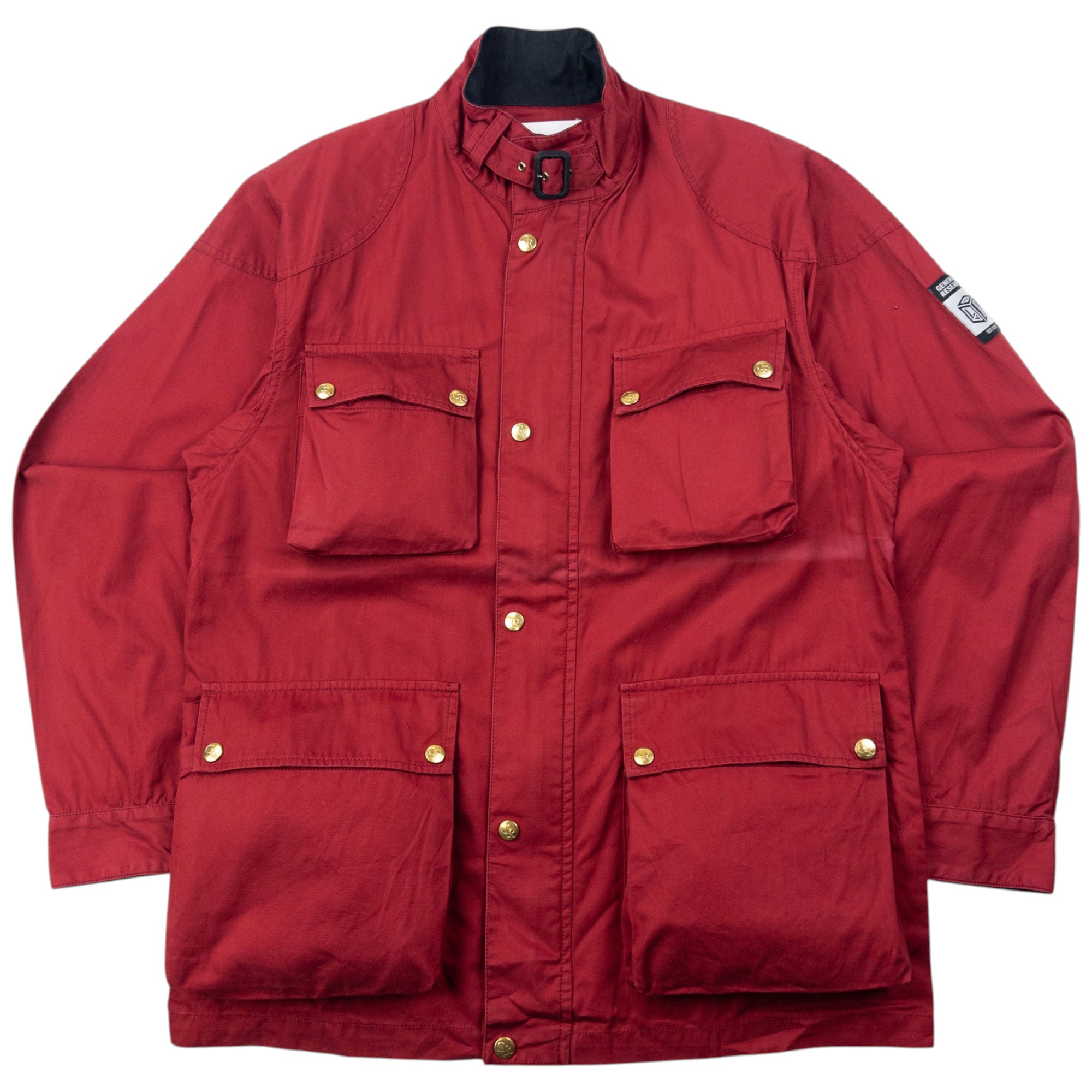 Vintage 1998 General Research Zip Up Cargo Jacket Size M