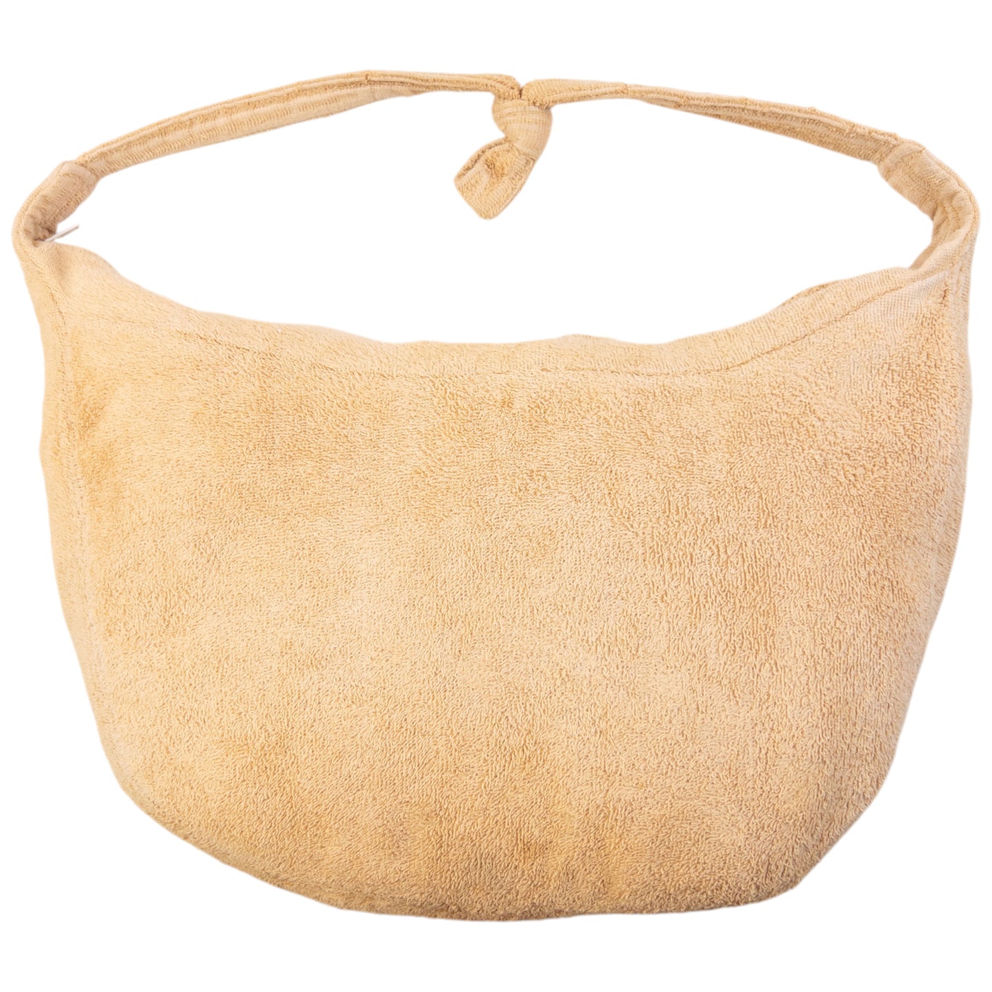 Vintage 90s Burberry Terry Cloth Hobo Shoulder Bag