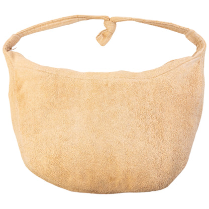 Vintage 90s Burberry Terry Cloth Hobo Shoulder Bag