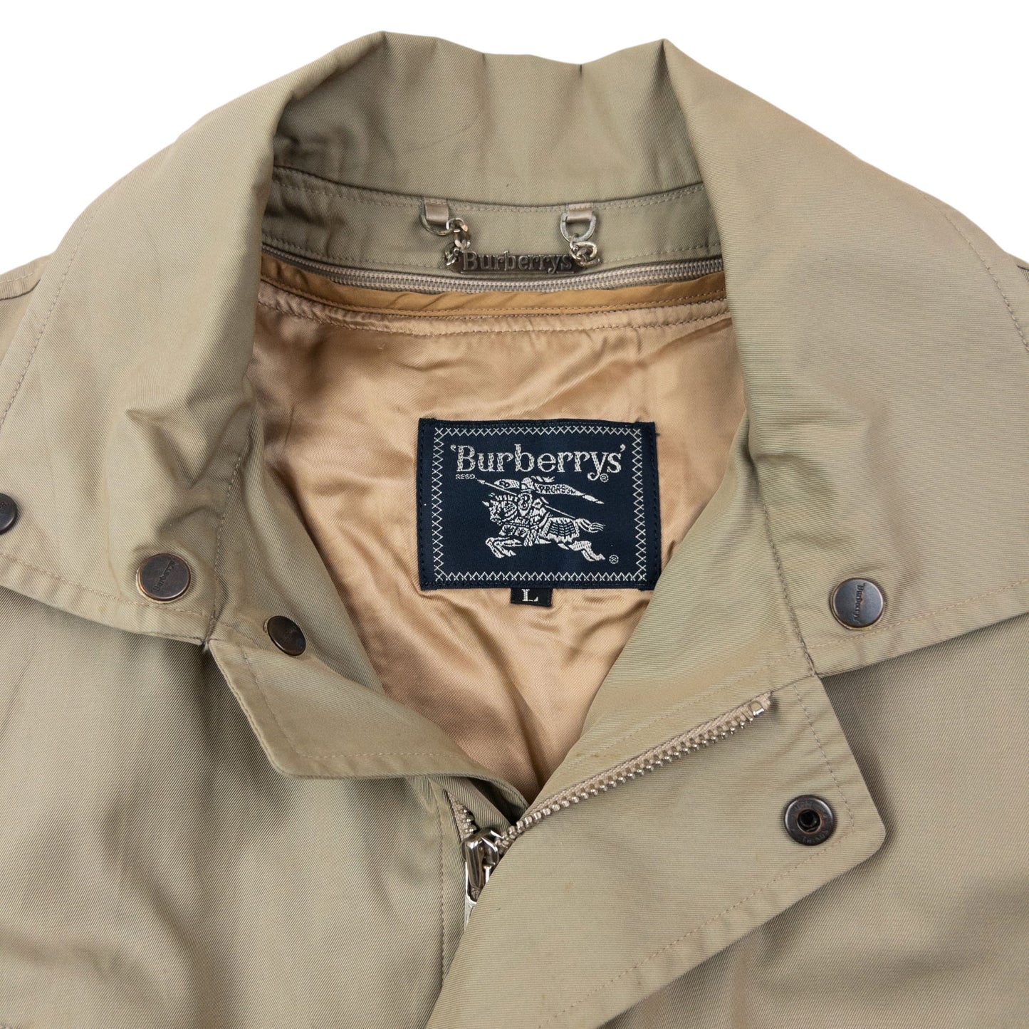 Vintage 90s Burberry Nova Check Lined Jacket Size M