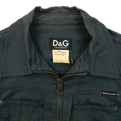 Vintage 2000s Dolce & Gabbana Zip Up Jacket Womens Size XS