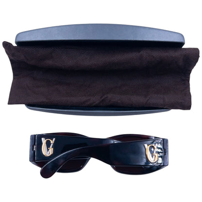 Vintage 90s Gianni Versace Tortoise Shell Sunglasses
