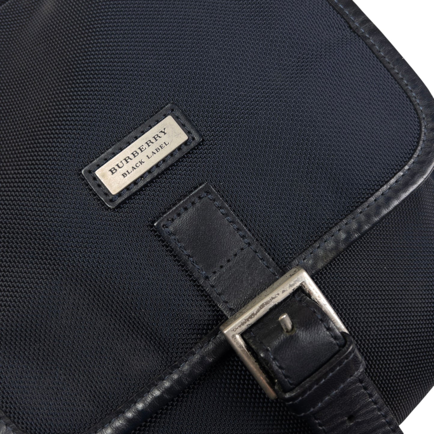 Vintage Burberry Black Label Nova Check Crossbody Bag