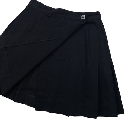 Vintage 90s GAP Pleated Wrap Mini Skirt Womens Size W24