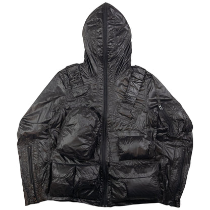 Vintage Cabane De Zucca By Issey Miyake Full Zip Hooded Jacket Size XS