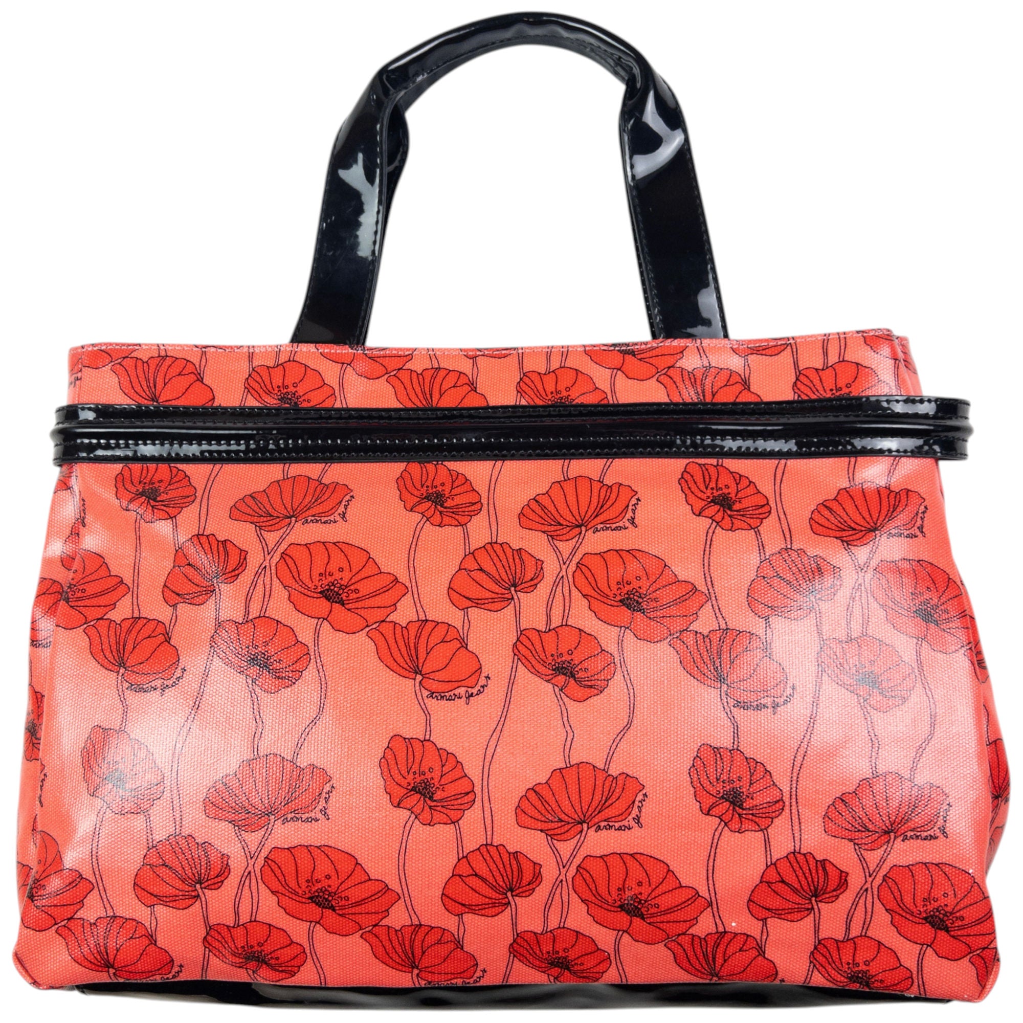 Vintage Armani Jeans Floral Shoulder Bag