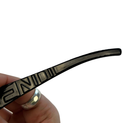 Vintage Fendi Black Monogram Sunglasses