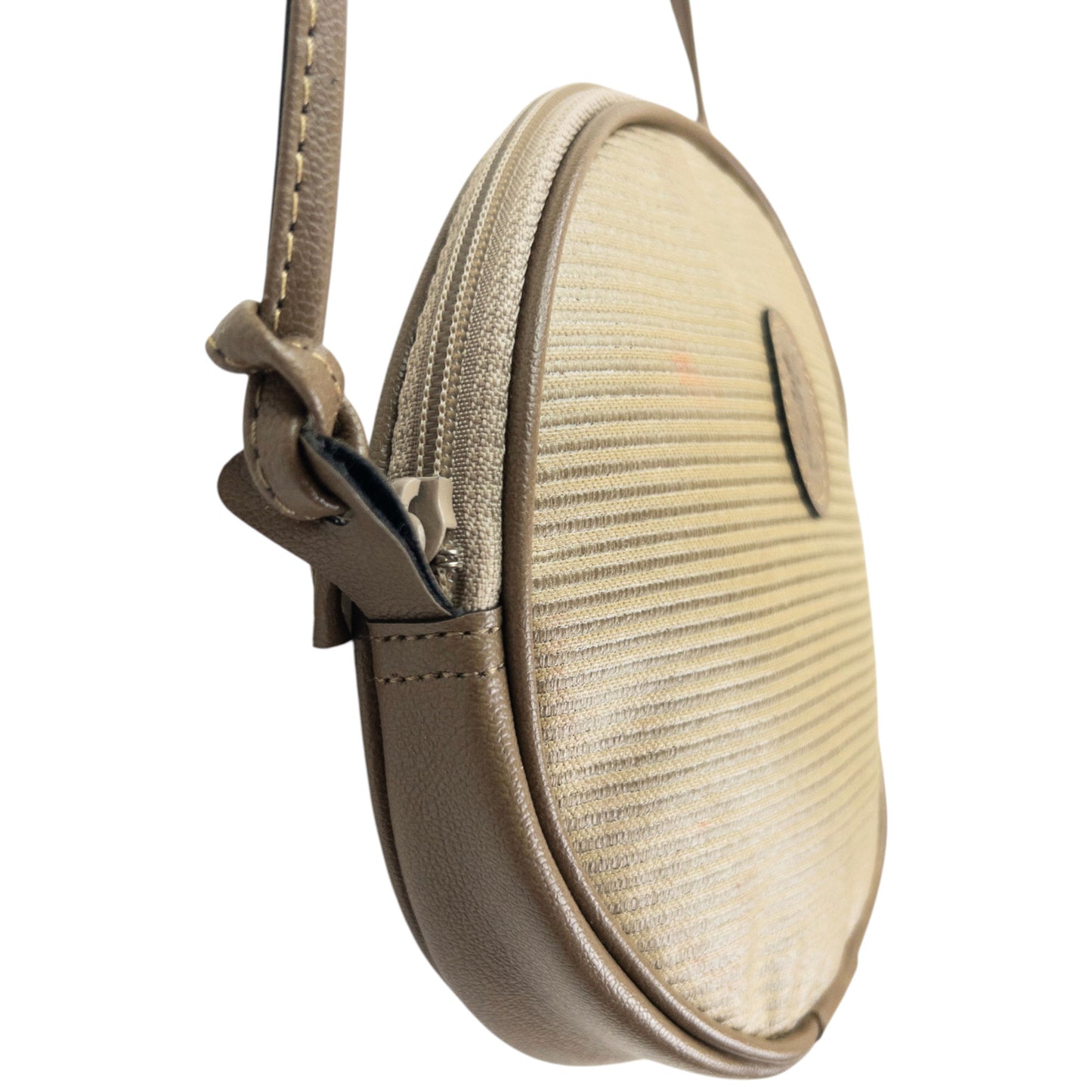 Vintage 80s YSL Yves Saint Laurent Circle Crossbody Bag