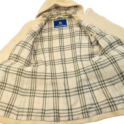 Vintage 2000s Burberry Blue Label Nova Check Lined Belt Waist Jacket Womens Size S
