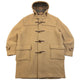 Vintage 90s Burberry Nova Check Lined Wool Duffle Jacket Size XL