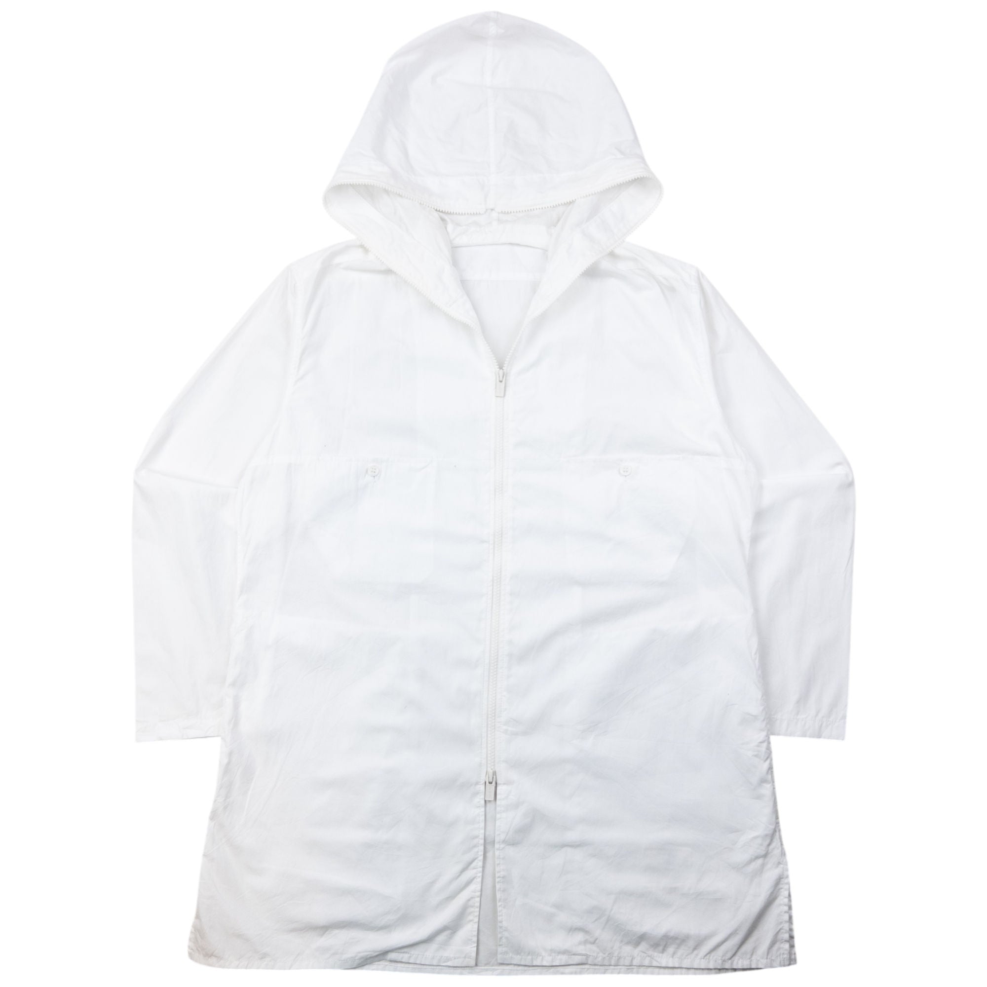 Vintage 2000s Yohji Yamamoto Full Zip Hooded Jacket Size L
