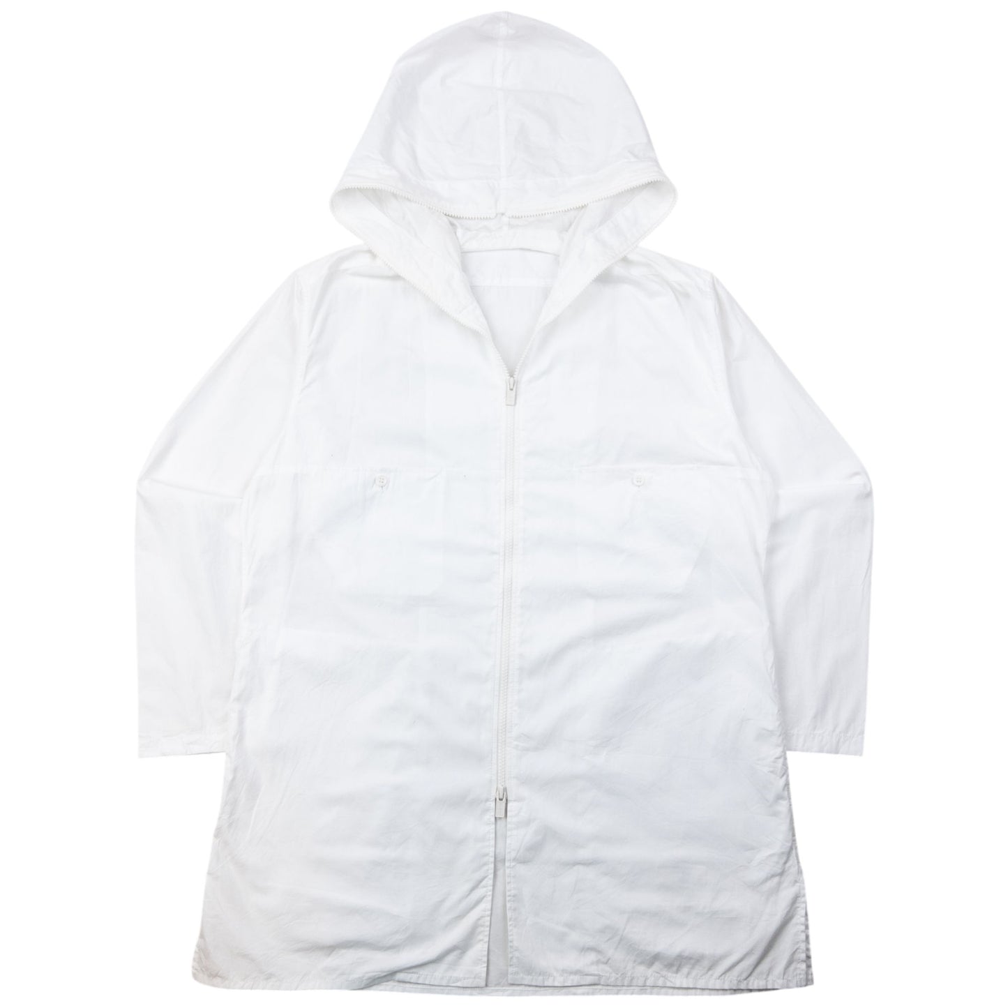 Vintage 2000s Yohji Yamamoto Full Zip Hooded Jacket Size L