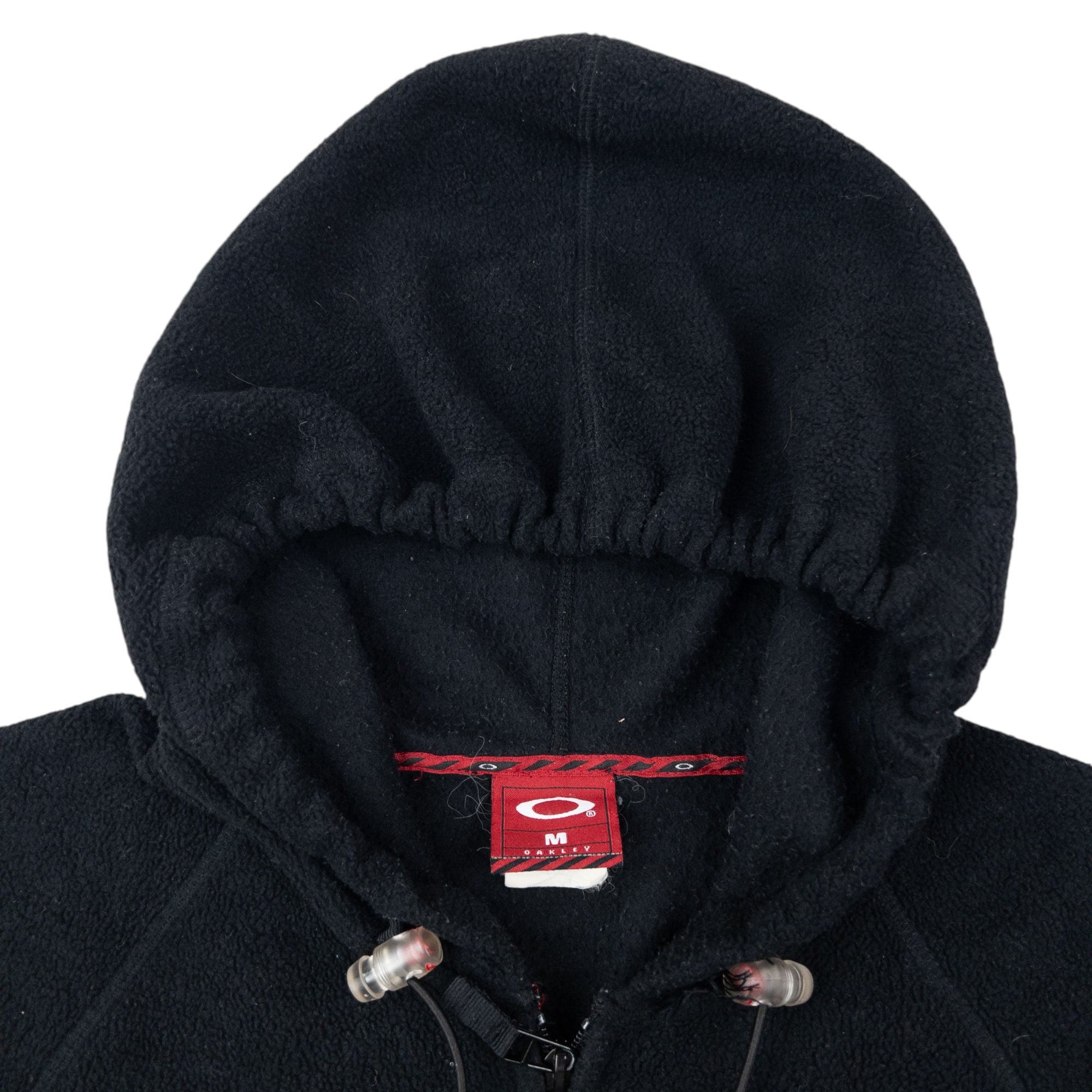 Vintage 90s Oakley Zip Up Fleece Hoodie Size M | Second Wave