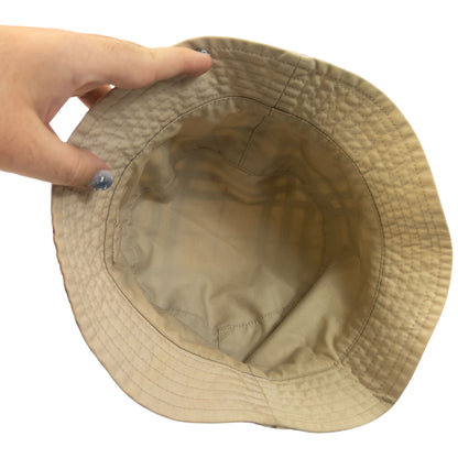 Vintage 2000s Burberry Nova Check Reversible Bucket Hat