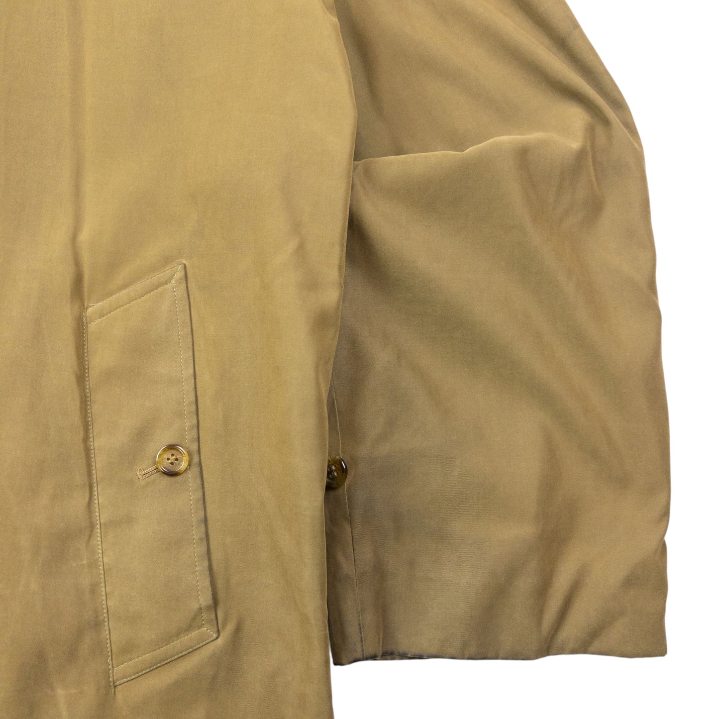 Vintage 80s Burberry Davide Cenci Trench Jacket Size XL