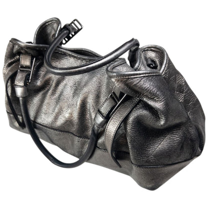 Vintage Burberry Metallic Nova Check Shoulder Bag