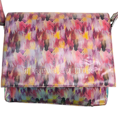 Vintage Jean Paul Gaultier Holographic Feather Shoulder Bag