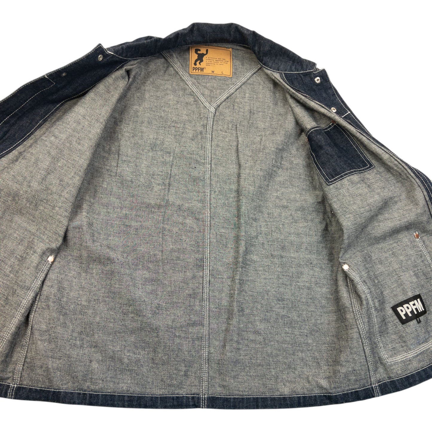 Vintage 2000s PPFM Lightweight Denim Jacket Size M