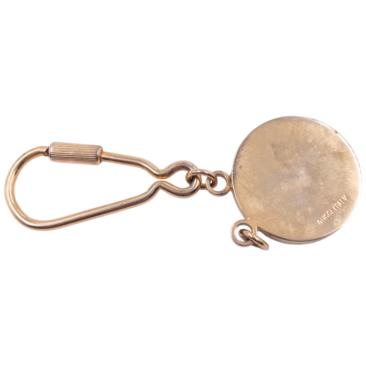 Vintage 80s Gucci Embossed Keychain