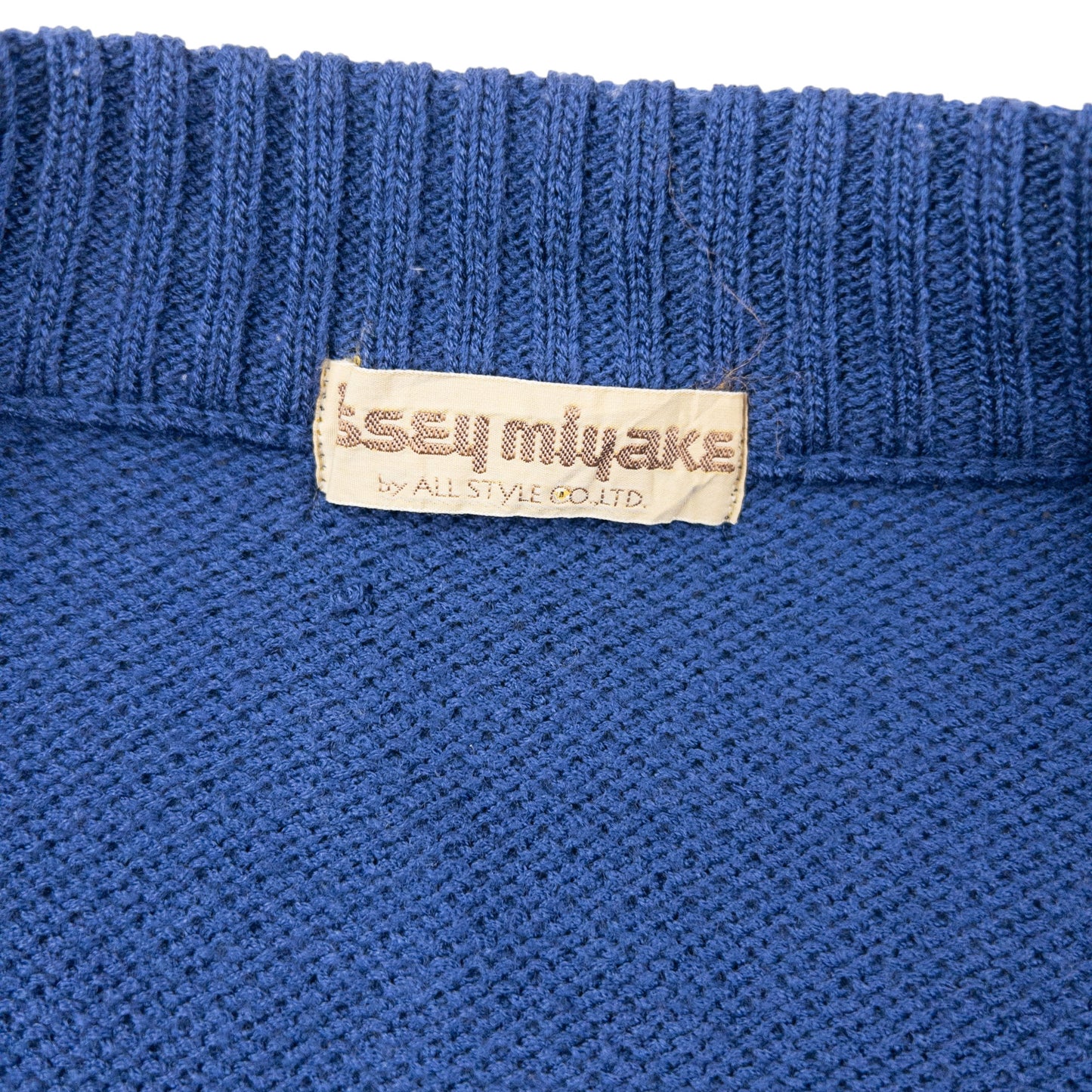 Vintage 80s Issey Miyake Knitted Wrap Cardigan Size S
