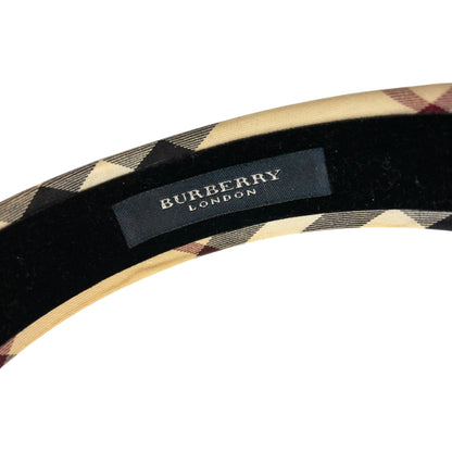 Vintage 2000s Burberry Nova Check Headband