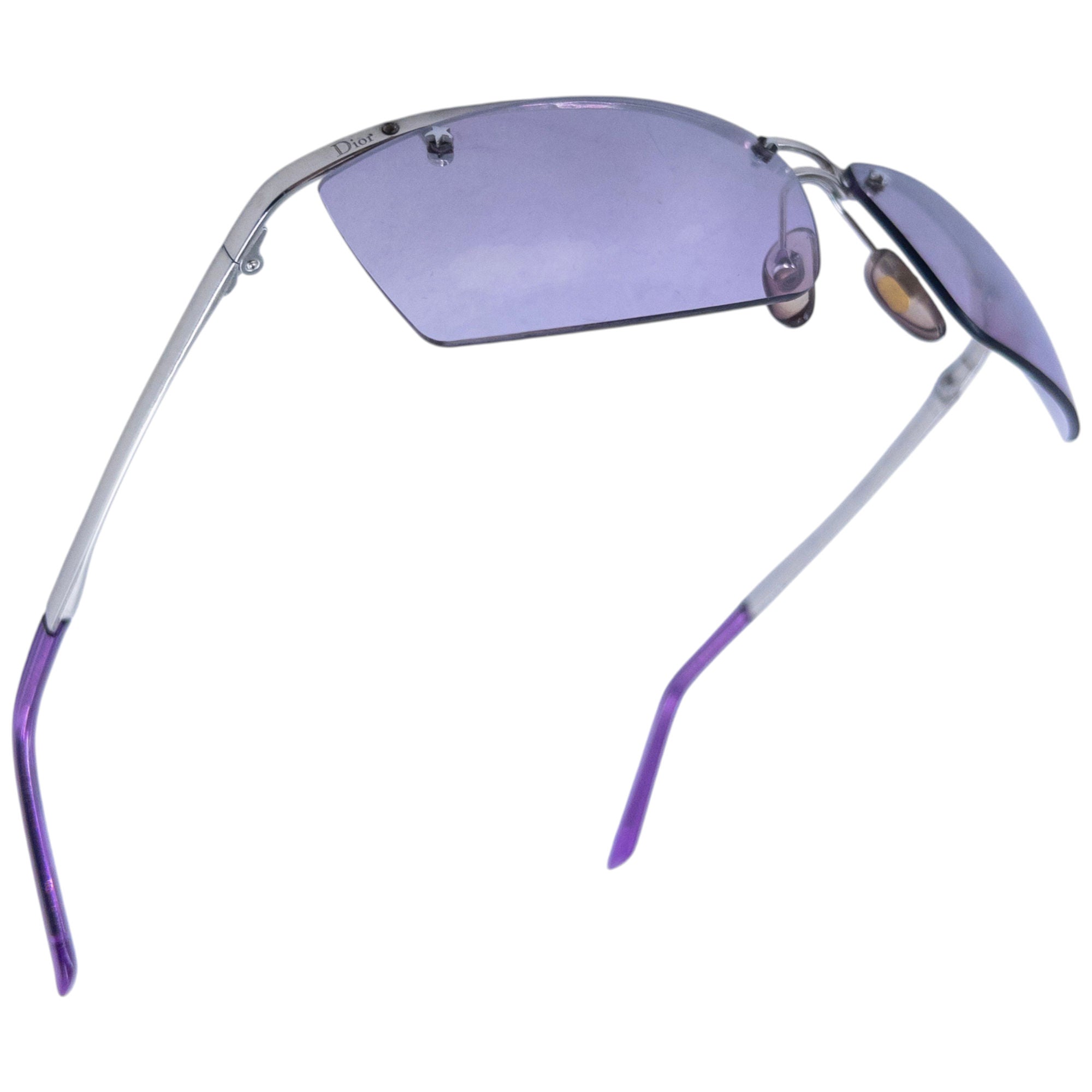 Vintage Dior Rimless Star Sunglasses