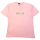 Vintage 90s Fendi Embroidered T Shirt Size S