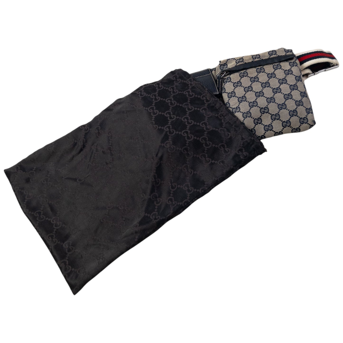Vintage 2000s Gucci Monogram Crossbody Bag