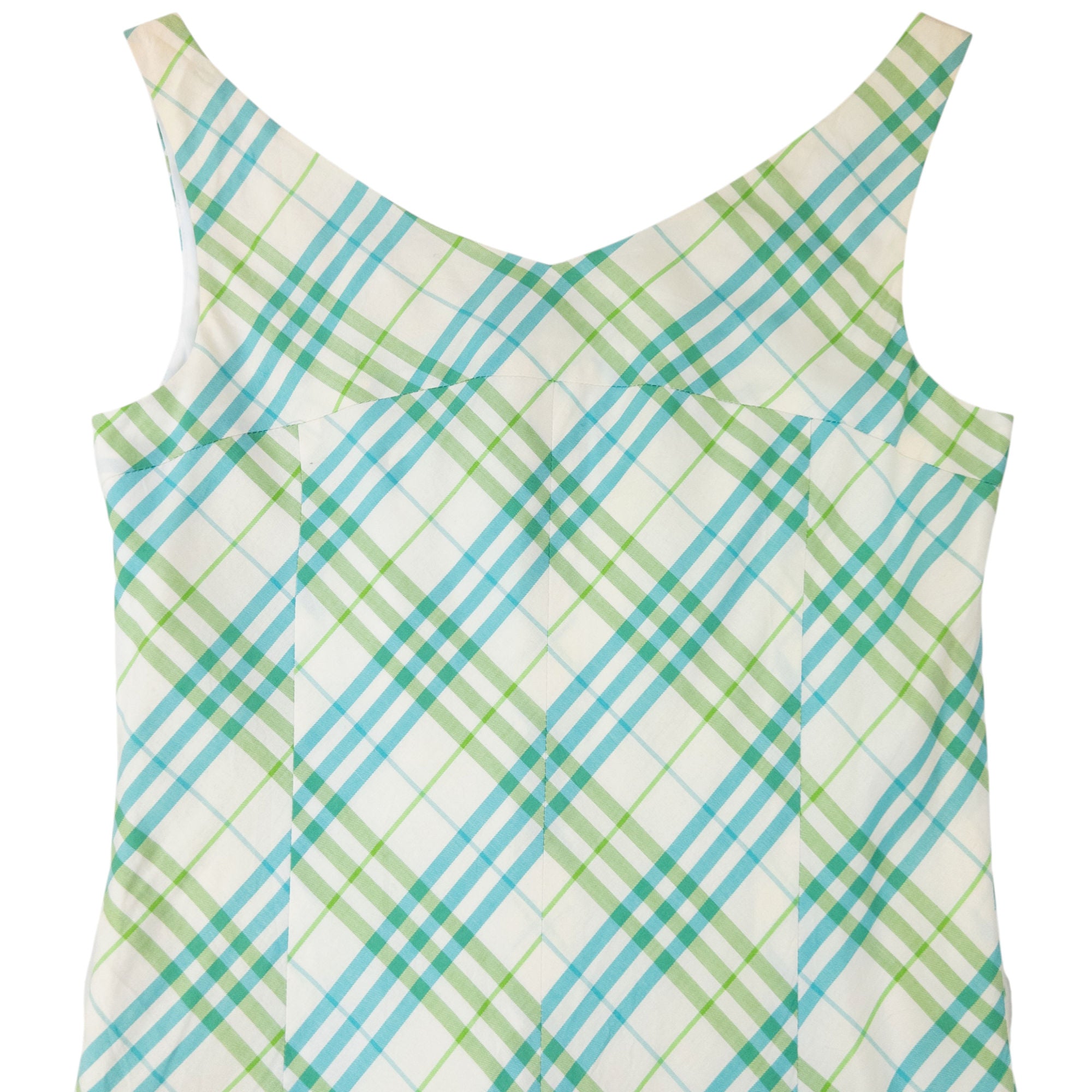 Vintage 2000s Burberry Blue Label Nova Check Dress Womens Size M